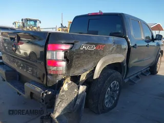 2023 Nissan Frontier Pro-4X with VIN 1N6ED1EK7PN661626, listed as a IAAI auction lot 41208136 with 18,644 mi miles and . Bid and sale history available at DreamBid. Image 6.