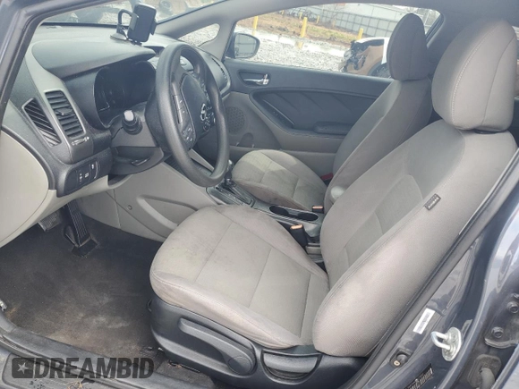 2014 Kia Forte LX with VIN KNAFX4A64E5179652, listed as a Copart auction lot 47817005 with 0 mi miles and Salvage Title. Bid and sale history available at carsss.com. Image 7.