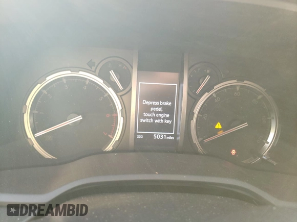 2024 Toyota 4Runner Limited with VIN JTEDU5JR2R5312235, listed as a Copart auction lot 81931404 with 5,031 mi miles and Salvage title. Bid and sale history available at DreamBid. Image 9.