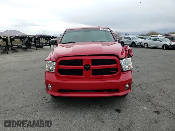 2017 Ram 1500 Express with VIN 3C6JR6AT9HG745754, listed as a Copart auction lot 47982095 with 56,973 mi miles and Salvage title. Bid and sale history available at DreamBid. Image 10.