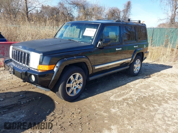 2008 Jeep Commander Overland with VIN 1J8HG68208C217008, listed as a IAAI auction lot 41754710 with 141,028 mi miles. Bid and sale history available at carsss.com. Image 2.