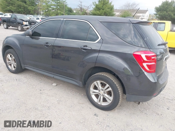 2016 Chevrolet Equinox LS with VIN 2GNFLEEK9G6115360, listed as a IAAI auction lot 42025280 with 146,609 mi miles. Bid and sale history available at carsss.com. Image 3.