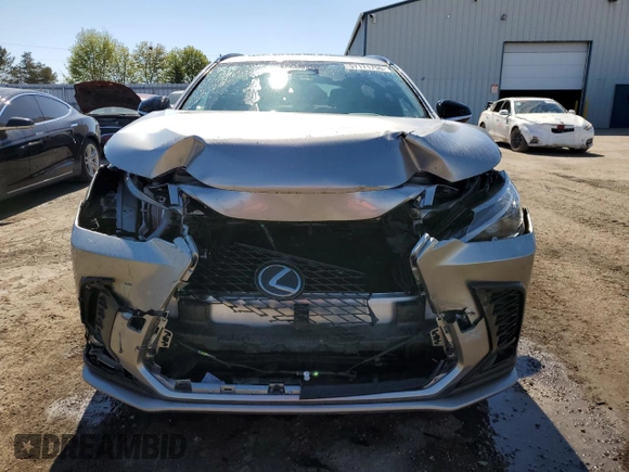 2024 Lexus NX 350 F Sport with VIN 2T2KGCEZ4RC045311, listed as a Copart auction lot 57171755 with 20,349 mi miles and Clean title. Bid and sale history available at DreamBid. Image 5.