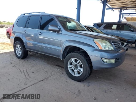 2006 Lexus GX 470 z VIN JTJBT20X960120748, wystawiony jako Copart lot #60102405 z przebiegiem 242 521 mil mil oraz Czysty tytuł • Clean title. Historia ofert i sprzedaży dostępna na DreamBid. Obrazek 4.