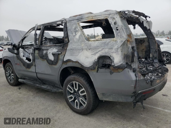 2021 GMC Yukon AT4 with VIN 1GKS2CKD0MR449396, listed as a Copart auction lot 62065614 with 0 mi miles and Non Repairable. Bid and sale history available at carsss.com. Image 2.
