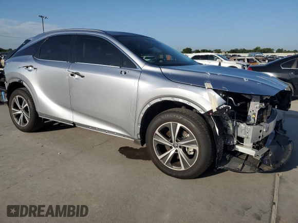 2024 Lexus RX with VIN JTJCHMAA0R2017786, listed as a Copart auction lot 62456614 with 4,147 mi miles and Salvage Title. Bid and sale history available at carsss.com. Image 4.