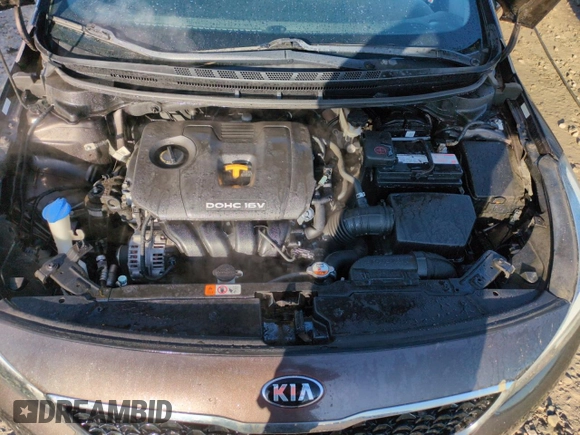 2017 Kia Forte LX with VIN 3KPFK4A75HE109290, listed as a Copart auction lot 47698625 with 87,746 mi miles and Salvage Title. Bid and sale history available at carsss.com. Image 11.