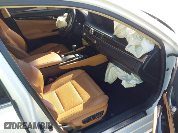 2013 Lexus GS with VIN JTHCE1BLXD5018542, listed as a IAAI auction lot 41835538 with 150,472 mi miles. Bid and sale history available at carsss.com. Image 5.