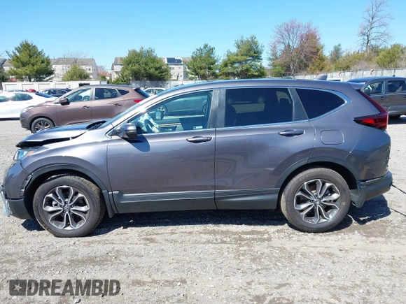 2022 Honda CR-V EX with VIN 2HKRW2H52NH611255, listed as a IAAI auction lot 41858138 with 34,891 mi miles and . Bid and sale history available at DreamBid. Image 14.