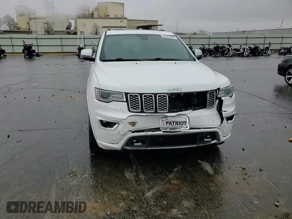 2019 Jeep Grand Cherokee Overland with VIN 1C4RJFCG8KC697077, listed as a Copart auction lot 43443485 with 85,242 mi miles and Salvage Title. Bid and sale history available at carsss.com. Image 11.