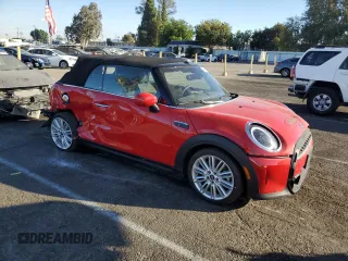2024 MINI Convertible Cooper S with VIN WMW43DL09R3S04560, listed as a Copart auction lot 78483604 with 1,169 mi miles and Clean Title. Bid and sale history available at carsss.com. Image 4.