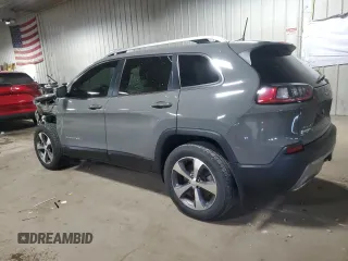2020 Jeep Cherokee Limited with VIN 1C4PJMDX2LD627953, listed as a Copart auction lot 55845735 with 55,660 mi miles and Salvage title. Bid and sale history available at DreamBid. Image 2.