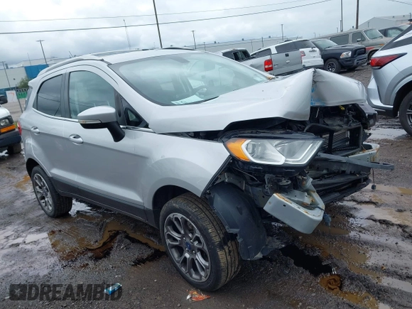 2018 Ford EcoSport Titanium z VIN MAJ6P1WL8JC169508, wystawiony jako IAAI lot #42330028 z przebiegiem 33 769 mil mil oraz . Historia ofert i sprzedaży dostępna na DreamBid. Obrazek 1.