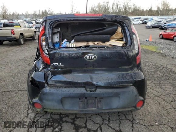 2015 Kia Soul with VIN KNDJN2A21F7215839, listed as a Copart auction lot 47073905 with 62,641 mi miles and Salvage Title. Bid and sale history available at carsss.com. Image 6.
