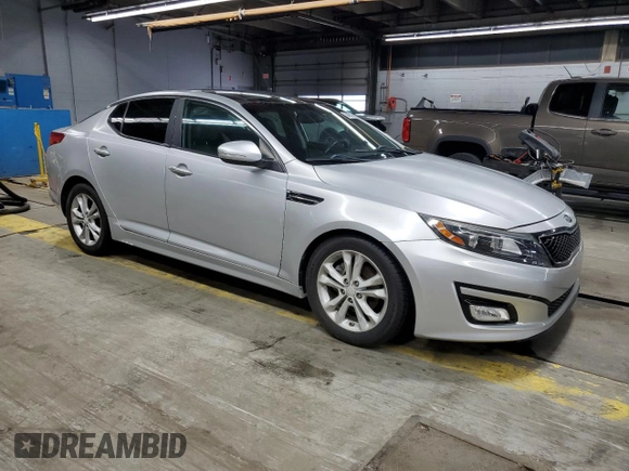 2013 Kia Optima EX with VIN 5XXGN4A77DG240895, listed as a Copart auction lot 54431955 with 28,060 mi miles and Clean title. Bid and sale history available at DreamBid. Image 4.