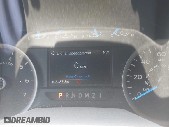 2017 Ford F-150 XL with VIN 1FTEW1EF6HFA59179, listed as a IAAI auction lot 42424917 with 103,437 mi miles and . Bid and sale history available at DreamBid. Image 7.