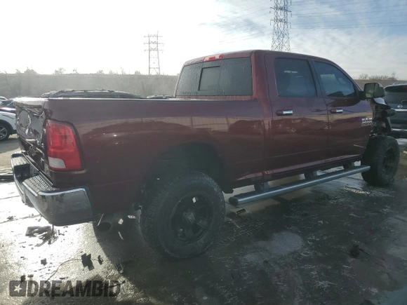 2016 Ram 2500 SLT with VIN 3C6UR5DL8GG184951, listed as a Copart auction lot 43199475 with 96,535 mi miles and Salvage Title. Bid and sale history available at carsss.com. Image 3.