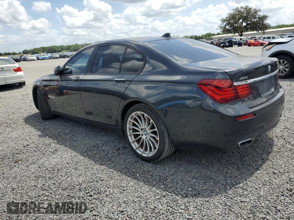 2012 BMW 7 Series 750i xDrive with VIN WBAKC6C5XCC397243, listed as a Copart auction lot 55388715 with 77,424 mi miles and Clean Title. Bid and sale history available at DreamBid. Image 2.