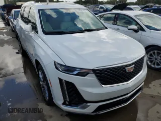 2024 Cadillac XT6 FWD Premium Luxury with VIN 1GYKPCRS6RZ735398, listed as a Copart auction lot 73658144 with 0 mi miles and Salvage Title. Bid and sale history available at carsss.com. Image 5.