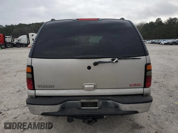 2005 GMC Yukon SLE with VIN 1GKEC13V55R161252, listed as a Copart auction lot 44818515 with 191,506 mi miles and Salvage Title. Bid and sale history available at carsss.com. Image 6.