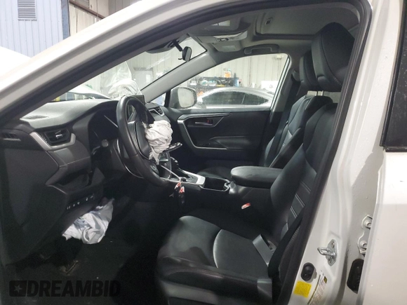 2021 Toyota RAV4 Hybrid LE with VIN 4T3B6RFV0MU050204, listed as a Copart auction lot 50768195 with 76,508 mi miles and Salvage Title. Bid and sale history available at carsss.com. Image 7.