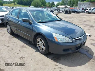 2007 Honda Accord LX SE z VIN JHMCM563X7C017153, wystawiony jako IAAI lot #42468899 z przebiegiem 265 790 mil mil oraz . Historia ofert i sprzedaży dostępna na DreamBid. Obrazek 1.