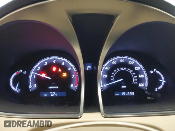 2011 Toyota Avalon with VIN 4T1BK3DB1BU417327, listed as a Copart auction lot 62760085 with 191,683 mi miles and Salvage title. Bid and sale history available at DreamBid. Image 9.