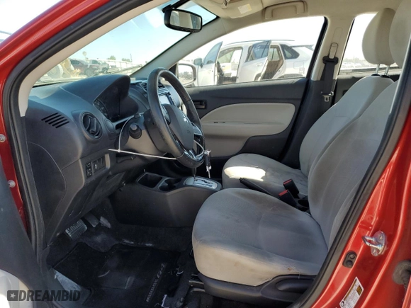2017 Mitsubishi Mirage G4 ES with VIN ML32F3FJXHHF05765, listed as a Copart auction lot 48778715 with 97,648 mi miles and Salvage Title. Bid and sale history available at carsss.com. Image 7.