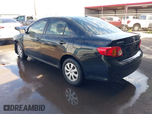 2009 Toyota Corolla with VIN 1NXBU40EX9Z092025, listed as a IAAI auction lot 41529599 with Not Provided miles. Bid and sale history available at carsss.com. Image 3.