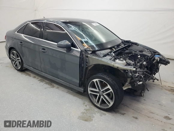 2017 Audi A3 Sedan Premium Plus with VIN WAUGUGFF8H1028039, listed as a Copart auction lot 66107374 with 87,625 mi miles and Clean Title. Bid and sale history available at carsss.com. Image 4.