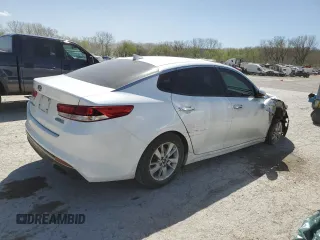 2016 Kia Optima LX with VIN KNAGT4L35G5093529, listed as a Copart auction lot 52529405 with 128,194 mi miles and Salvage Title. Bid and sale history available at carsss.com. Image 3.