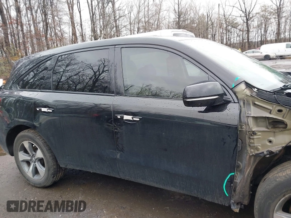 2016 Acura MDX with VIN 5FRYD4H26GB059651, listed as a IAAI auction lot 41497029 with 92,612 mi miles. Bid and sale history available at carsss.com. Image 13.