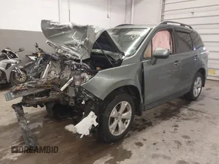 2015 Subaru Forester 2.5i Premium with VIN JF2SJADCXFH479992, listed as a IAAI auction lot 41652655 with 118,430 mi miles. Bid and sale history available at carsss.com. Image 2.