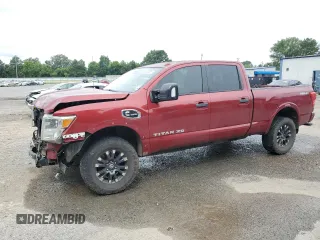 2017 Nissan Titan Pro-4X z VIN 1N6BA1F45HN510121, wystawiony jako Copart lot #58008085 z przebiegiem 172 334 mil mil oraz Szkoda całkowita • Salvage title. Historia ofert i sprzedaży dostępna na DreamBid. Obrazek 1.