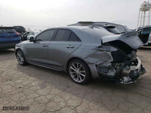 2021 Cadillac CT4 Sport with VIN 1G6DG5RK5M0105737, listed as a Copart auction lot 53405605 with 70,685 mi miles and Clean Title. Bid and sale history available at carsss.com. Image 2.