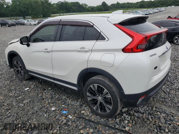 2018 Mitsubishi Eclipse Cross SE with VIN JA4AT5AA8JZ038762, listed as a Copart auction lot 58362735 with 87,163 mi miles and Salvage title. Bid and sale history available at DreamBid. Image 2.