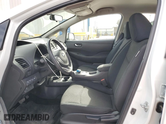 2015 Nissan LEAF SV with VIN 1N4AZ0CP1FC323120, listed as a Copart auction lot 50378055 with 26,612 mi miles and Salvage Title. Bid and sale history available at carsss.com. Image 7.