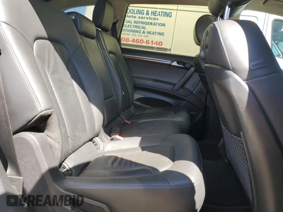2013 Audi Q7 Premium Plus with VIN WA1LMBFE3DD015021, listed as a Copart auction lot 66894464 with 153,741 mi miles and Salvage title. Bid and sale history available at DreamBid. Image 11.