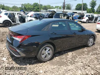 2025 Hyundai Elantra SE with VIN KMHLL4DG0SU931768, listed as a Copart auction lot 60353885 with 1,319 mi miles and Salvage title. Bid and sale history available at DreamBid. Image 3.