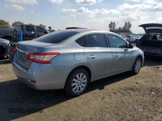 2014 Nissan Sentra SV with VIN 3N1AB7AP7EL676302, listed as a Copart auction lot 42874855 with 141,945 mi miles and Clean title. Bid and sale history available at DreamBid. Image 3.