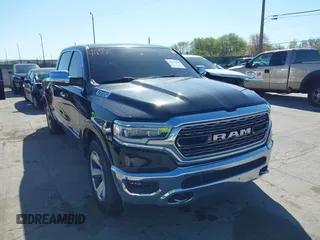2020 Ram 1500 Limited with VIN 1C6SRFHT1LN219449, listed as a IAAI auction lot 42124421 with 117,976 mi miles and . Bid and sale history available at DreamBid. Image 1.