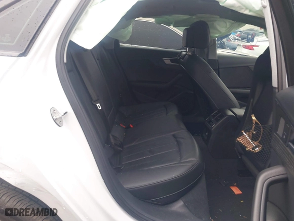 2018 Audi A4 Premium with VIN WAUKMAF47JN012032, listed as a IAAI auction lot 41600847 with 70,815 mi miles. Bid and sale history available at carsss.com. Image 8.