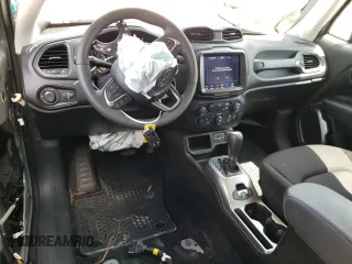 2022 Jeep Renegade Sport with VIN ZACNJCA17NPN57661, listed as a Copart auction lot 63536123 with 37,459 mi miles and . Bid and sale history available at DreamBid. Image 8.