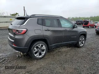 2021 Jeep Compass Limited z VIN 3C4NJDCB3MT516014, wystawiony jako Copart lot #56942955 z przebiegiem 65 459 mil mil oraz Szkoda całkowita • Salvage title. Historia ofert i sprzedaży dostępna na DreamBid. Obrazek 3.