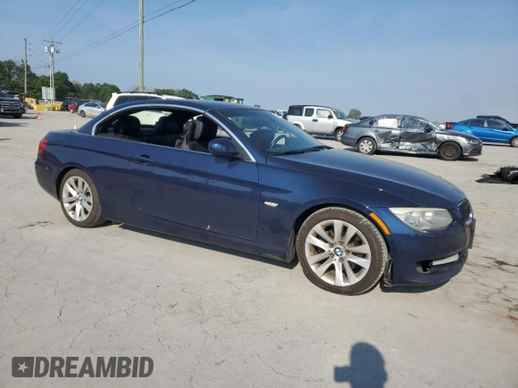 2011 BMW 3 Series 328i with VIN WBADW7C58BE545186, listed as a Copart auction lot 59203465 with 87,198 mi miles and Clean title. Bid and sale history available at DreamBid. Image 4.