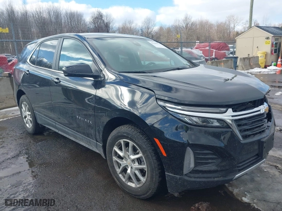 2023 Chevrolet Equinox LT with VIN 3GNAXUEG7PL101957, listed as a IAAI auction lot 41509657 with 31,877 mi miles. Bid and sale history available at carsss.com. Image 1.