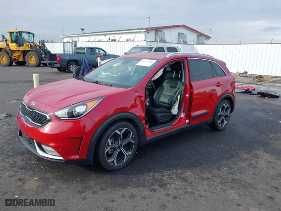 2018 Kia Niro Touring with VIN KNDCE3LC0J5175438, listed as a IAAI auction lot 41465786 with 58,864 mi miles. Bid and sale history available at carsss.com. Image 19.