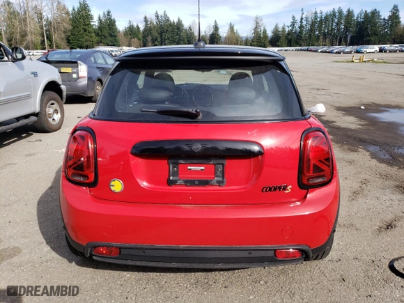 2023 MINI Hardtop 2 Door Cooper SE with VIN WMW13DJ01P2S85353, listed as a Copart auction lot 49675945 with 12,456 mi miles and Salvage Title. Bid and sale history available at carsss.com. Image 6.