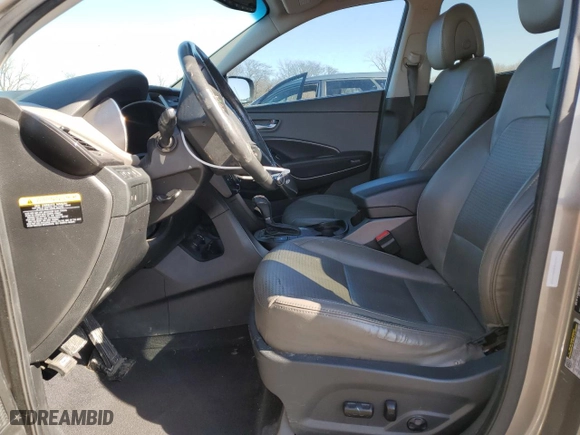 2013 Hyundai Santa Fe Sport with VIN 5XYZU3LB5DG019539, listed as a Copart auction lot 48017865 with 190,293 mi miles and Salvage Title. Bid and sale history available at carsss.com. Image 7.
