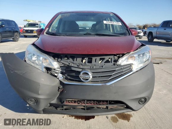 2016 Nissan Note S with VIN 3N1CE2CP8GL395368, listed as a Copart auction lot 43462735 with 63,716 mi miles and Salvage Title. Bid and sale history available at DreamBid. Image 5.